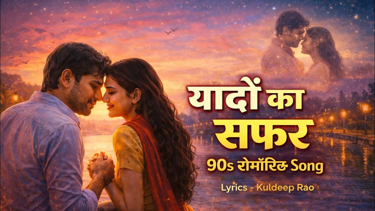 यादों का सफर | 90s Romantic Love Song | Heart Touching Song | Lyrics Kuldeep Rao