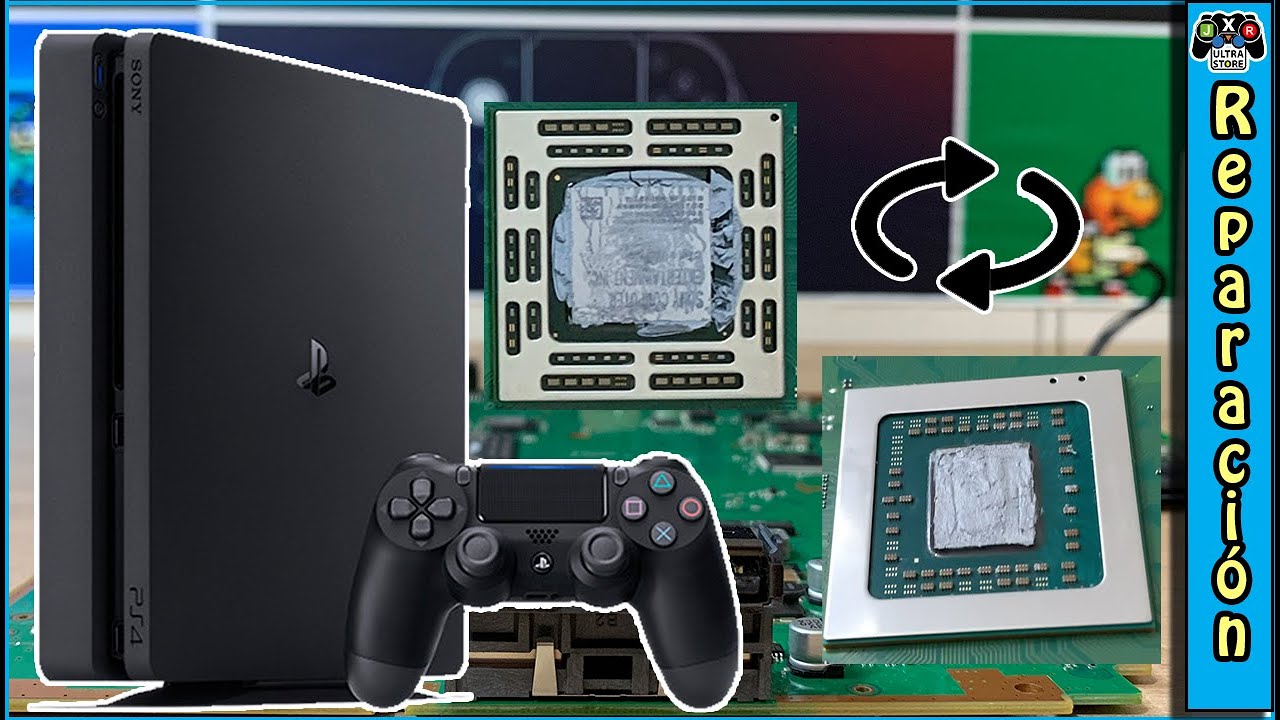 Ps4 Slim Cambio De Pasta Termica y Limpieza Interna Un Reparación Como Se Debe - JxR
