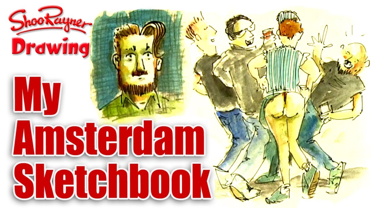 Look Inside My Amsterdam Sketchbook