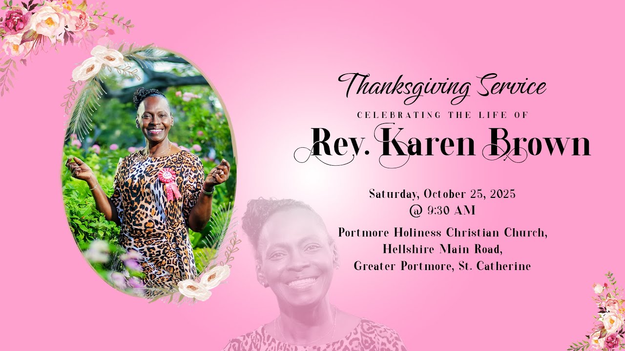 Thanksgiving Service for Rev. Karen Elaine Brown | Saturday, October 25, 2025 @ 9:30 AM