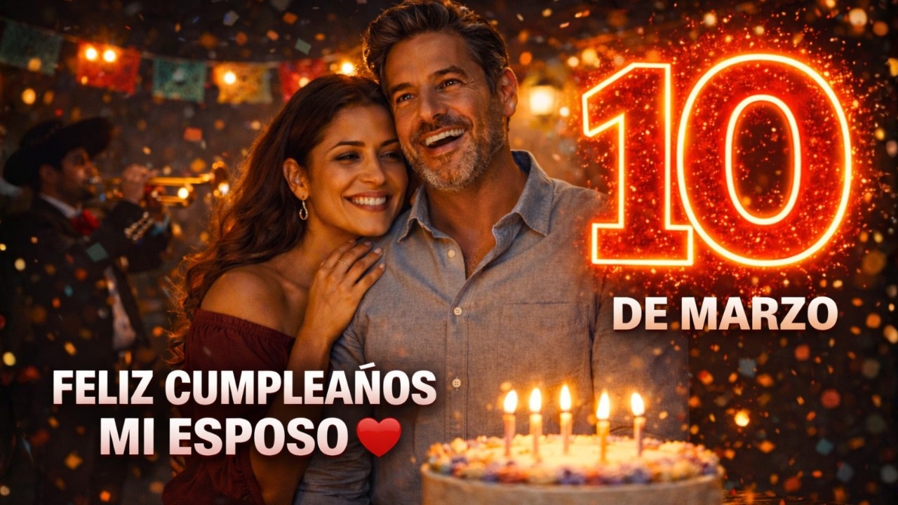 Feliz Cumpleaños Mi Esposo ❤️ | Mañanitas con Mariachi para Dedicar