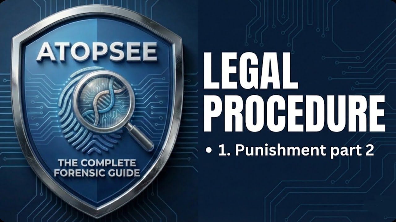 Legal procedure-punishment part 2