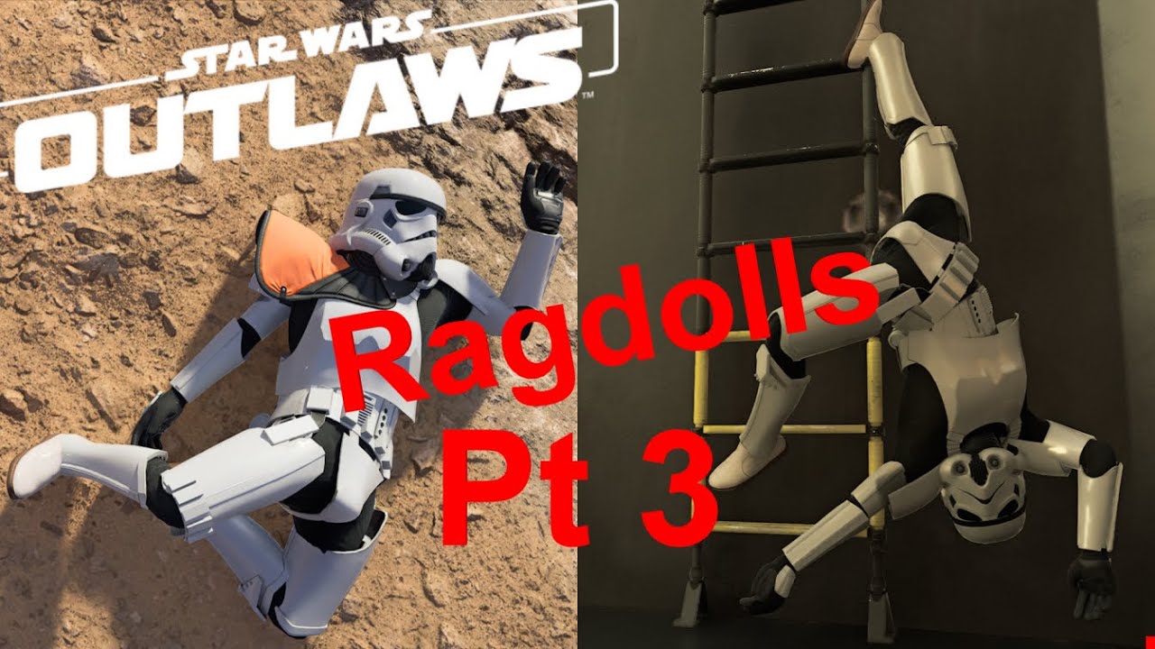 STARWARS OUTLAWS | Ragdoll Physics Pt 3 [SFX Added Edition]