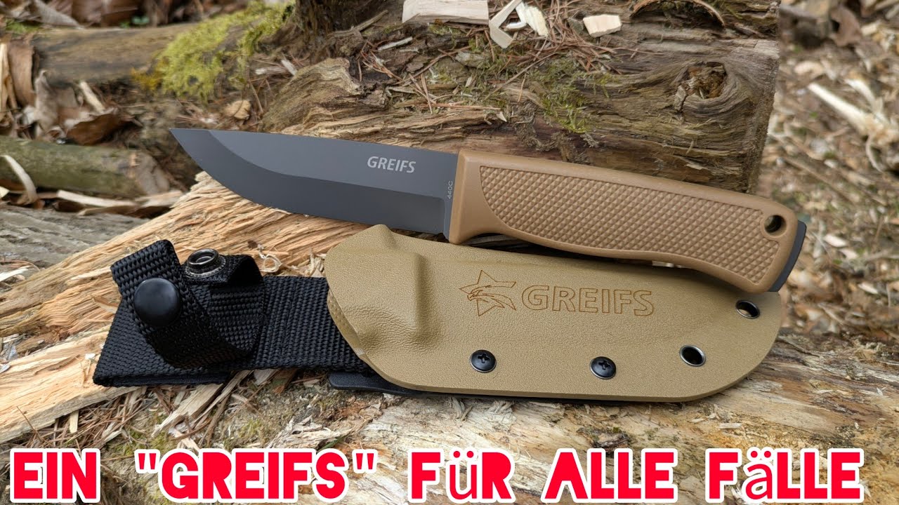 Das neue Greifs G5 Outdoor und Bushcraftmesser