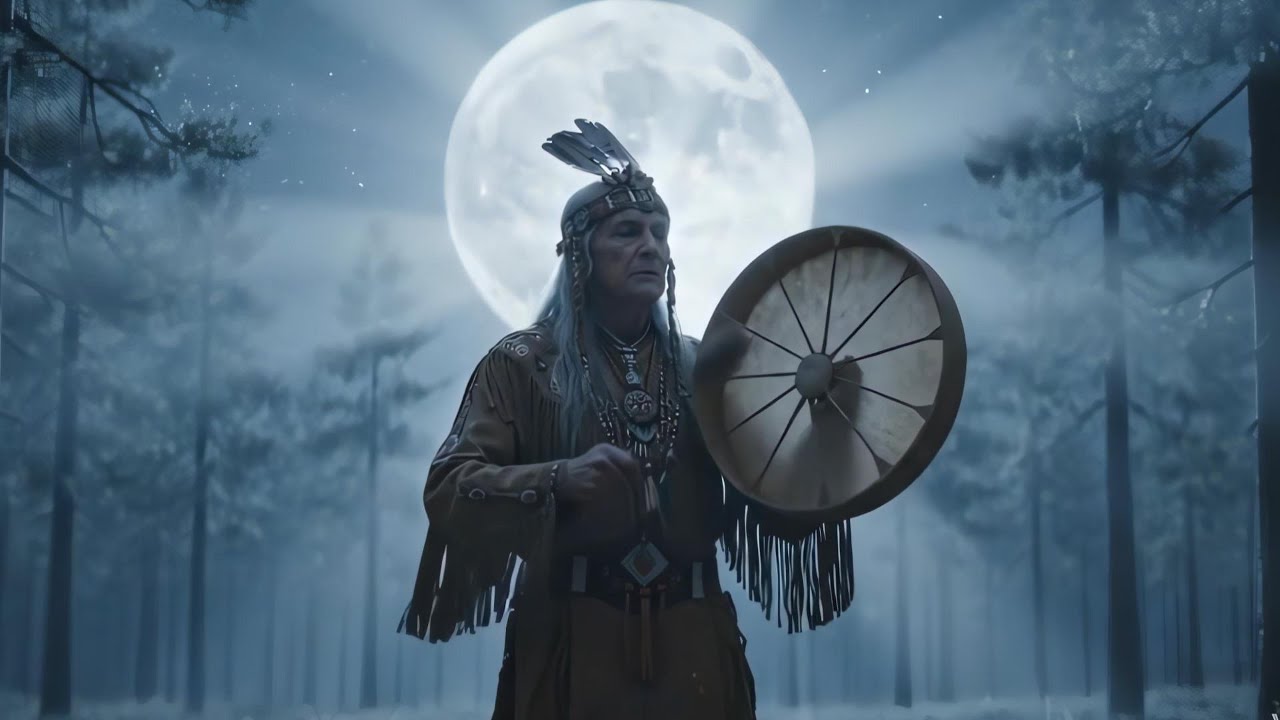 SHAMANIC MOONLIGHT RITUAL: Deep Trance Drums & Native Flute for Healing, Sleep & Spirit Connection