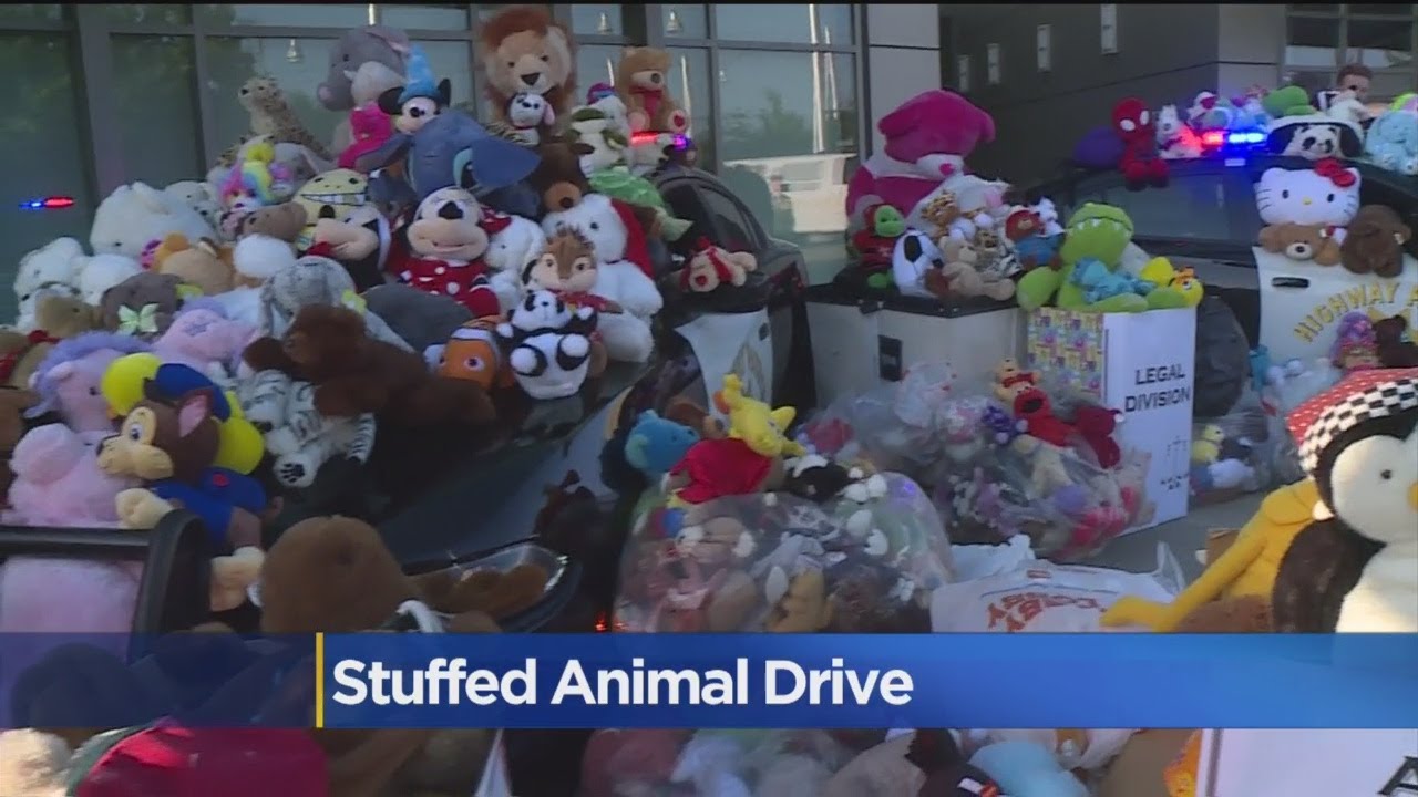 Franchise Tax Board, CHP Team Up To Collect Stuffed Animals