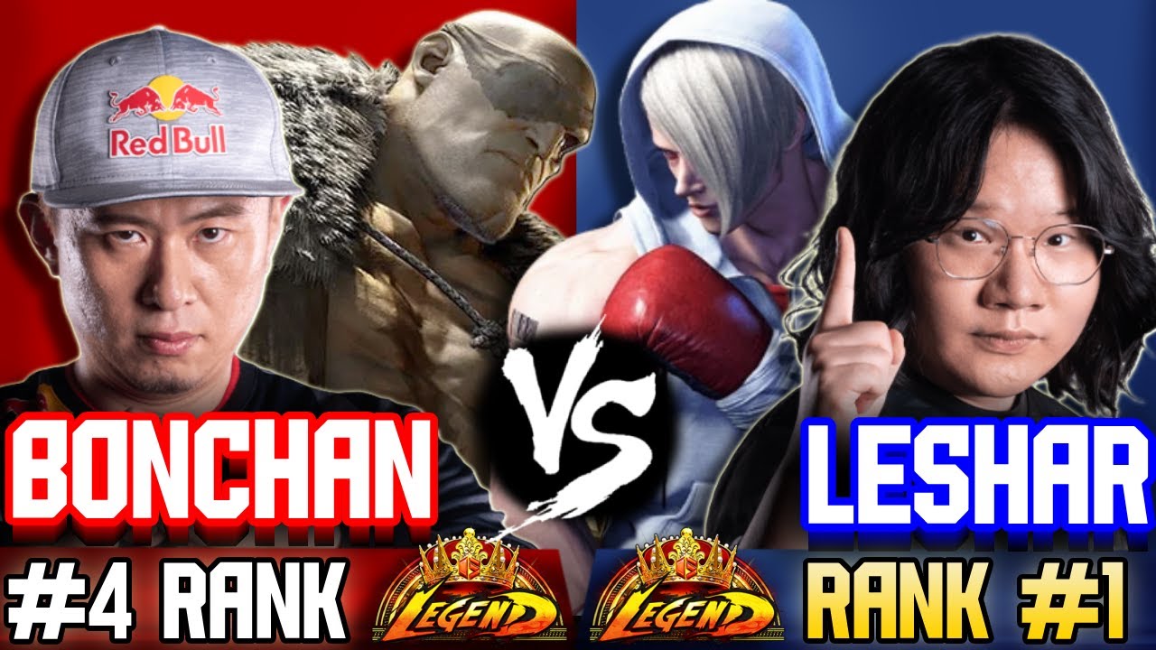 SF6 ▰ BONCHAN (#4 Rank SAGAT) vs LESHAR (#1 Rank ED) ▰ Street Fighter 6 Replays