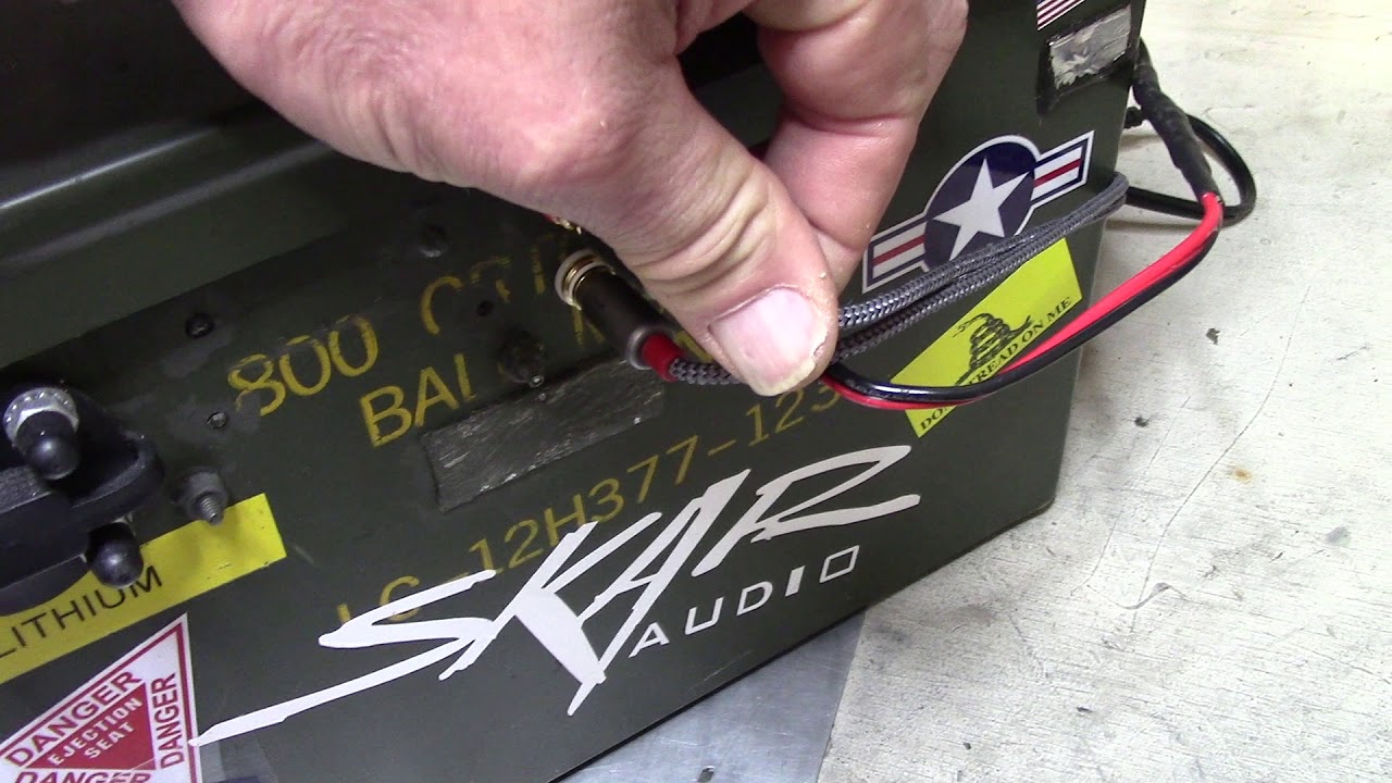 Original Bluetooth ammo can speaker build -- improved!