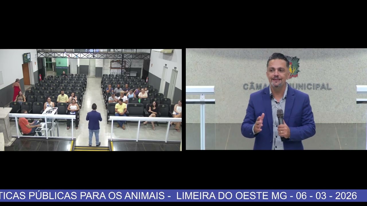 PARTE 01 -  PALESTRA - POLÍTICAS PÚBLICAS PARA OS ANIMAIS - 06 03 2026