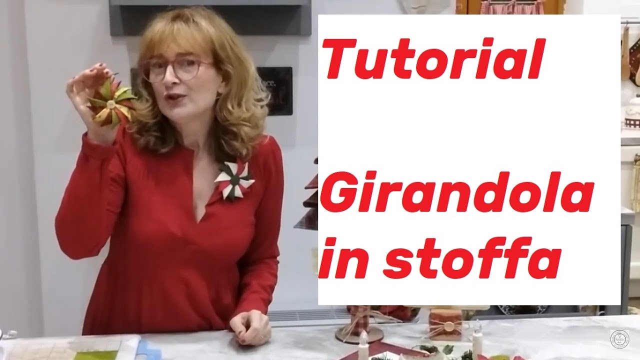 Girandola di Natale, Tutorial di Countrymammy. www.countrymammy.com.   @countrymammy