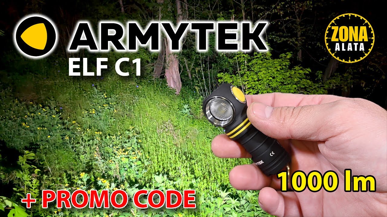 Armytek ELF C1 - Odlična i Snažna Baterijska lampa za svaki dan