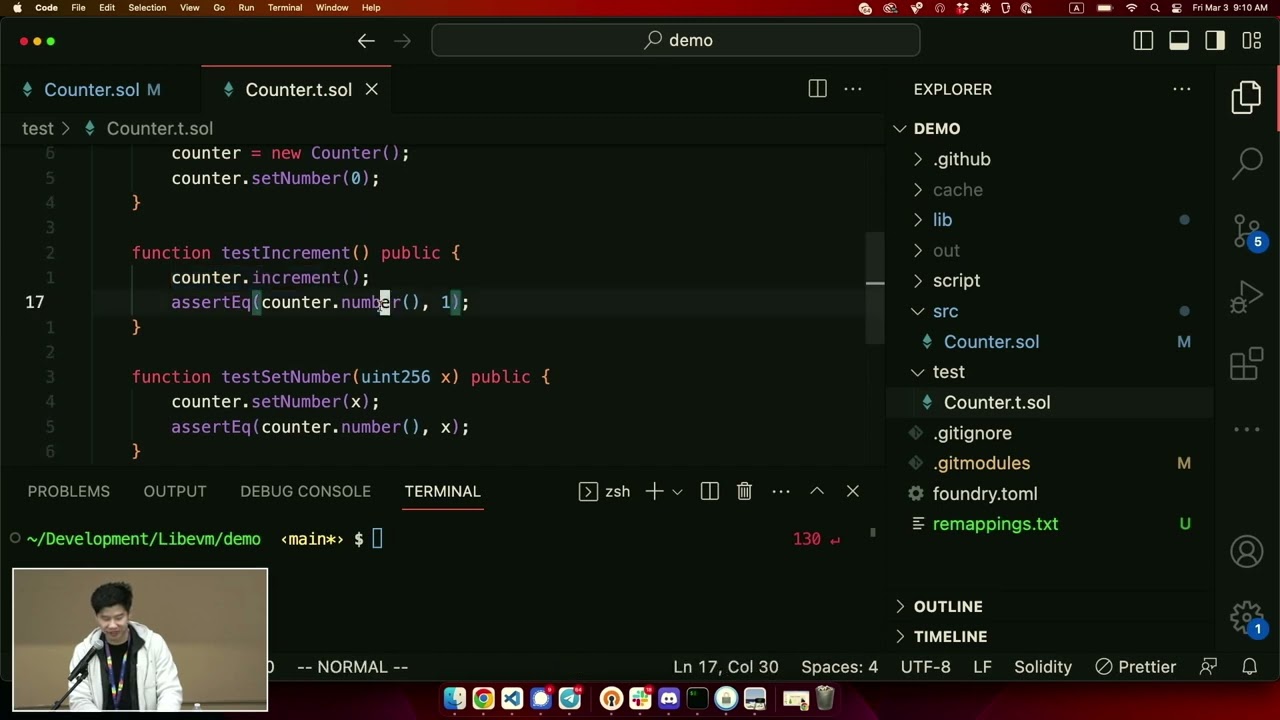 Smart Contract Deployment on Mantle with Lib EVM