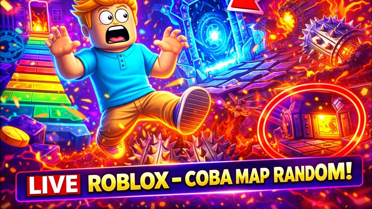 LIVE ROBLOX - TAPI AKU NOOB
