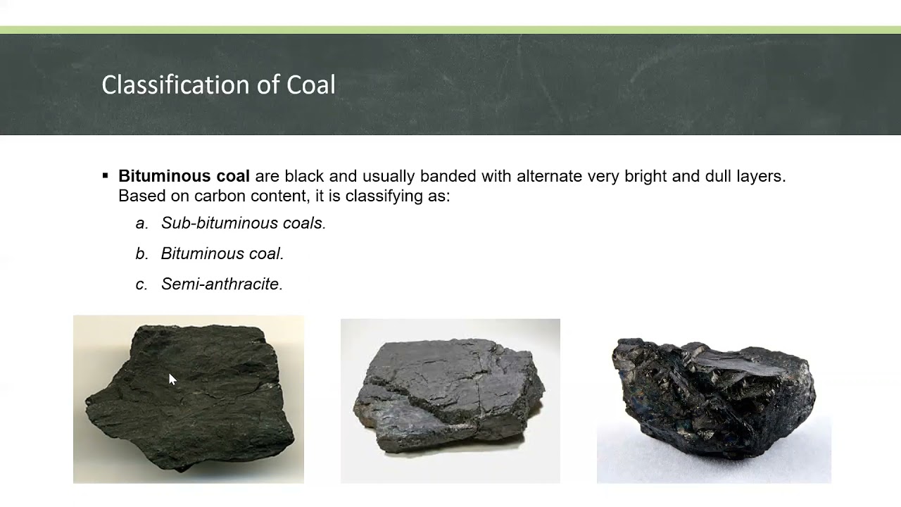 Solid Fuels - Chemistry for Engineers | Lesson 5 | Part 2
