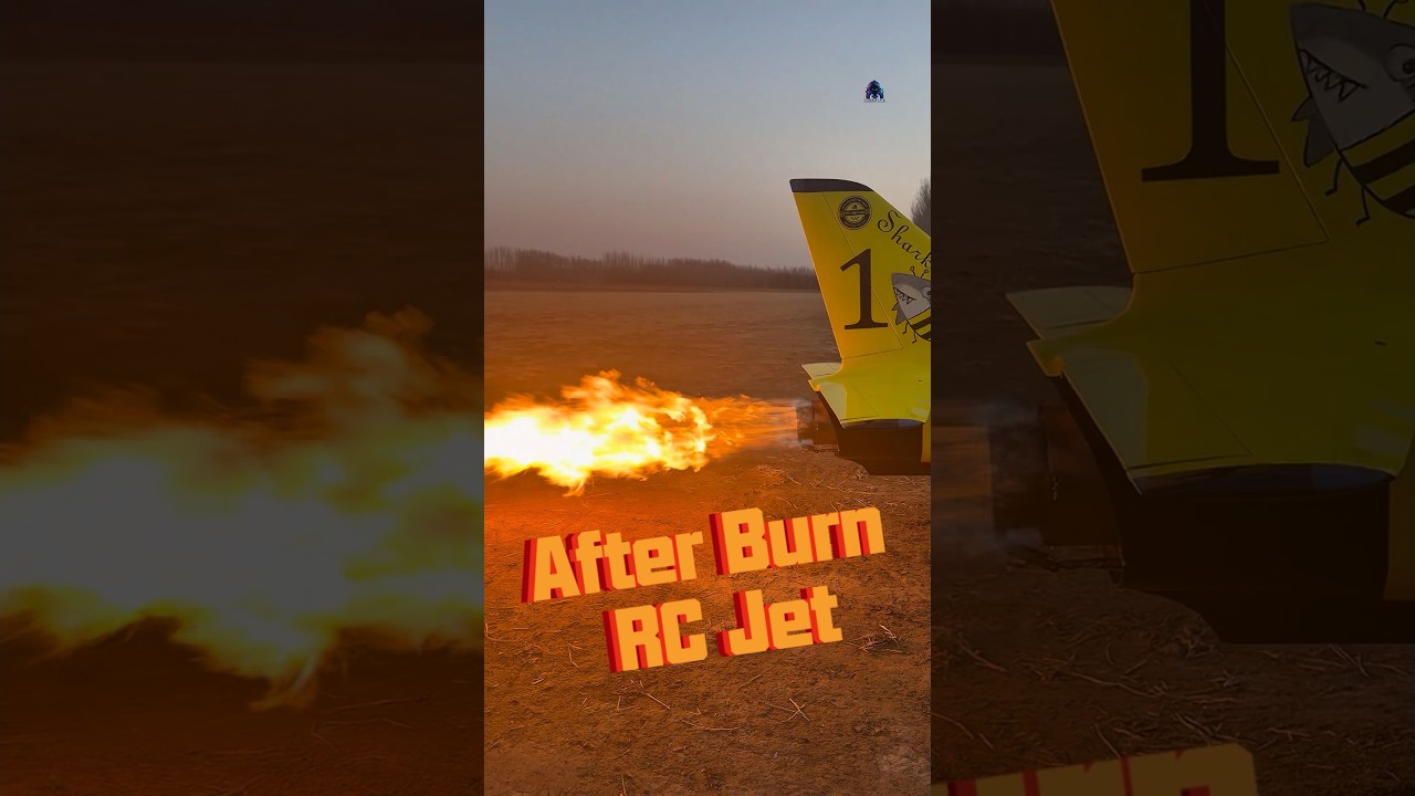 RC Jet plane turbine engine afterburn #rcjet #rchobby #scalemodel #scalemodel #rcmodel #enginemode