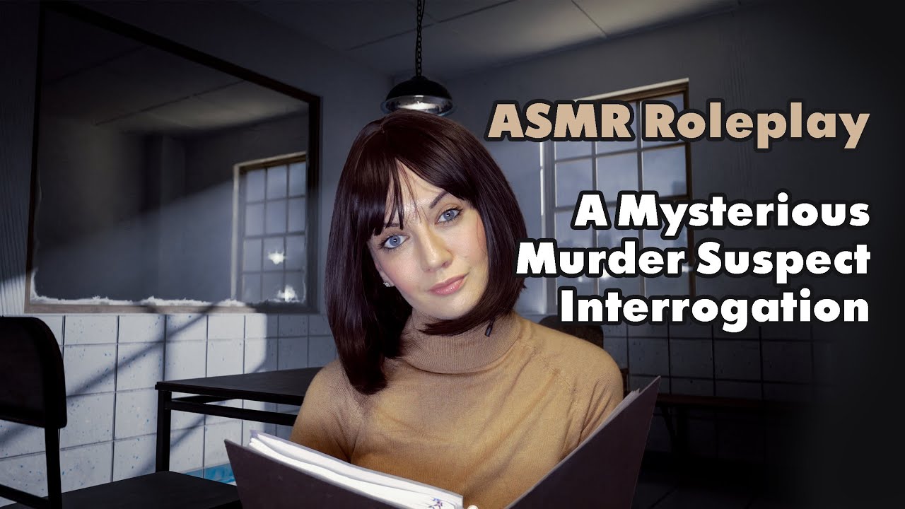 ASMR-ролевая игра на тему преступления | Допрос подозреваемого в загадочном убийстве | Разговор с...