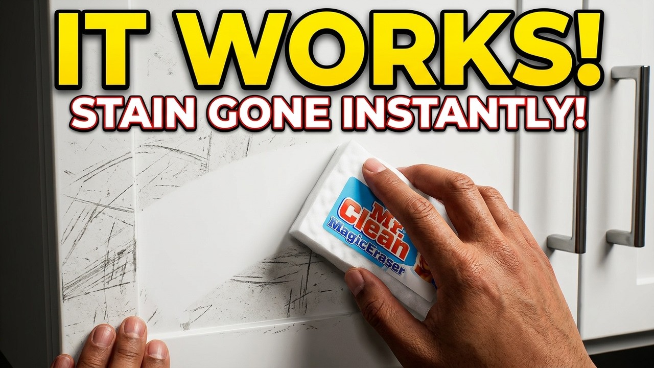 Mr. Clean Magic Eraser - How To Use