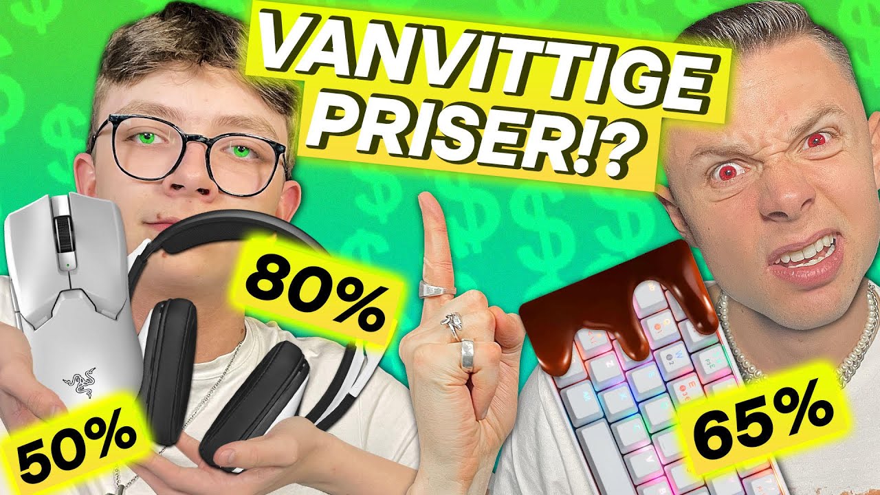 Sådan SPARER du TUSINDVIS af kroner på GAMER-GEAR!