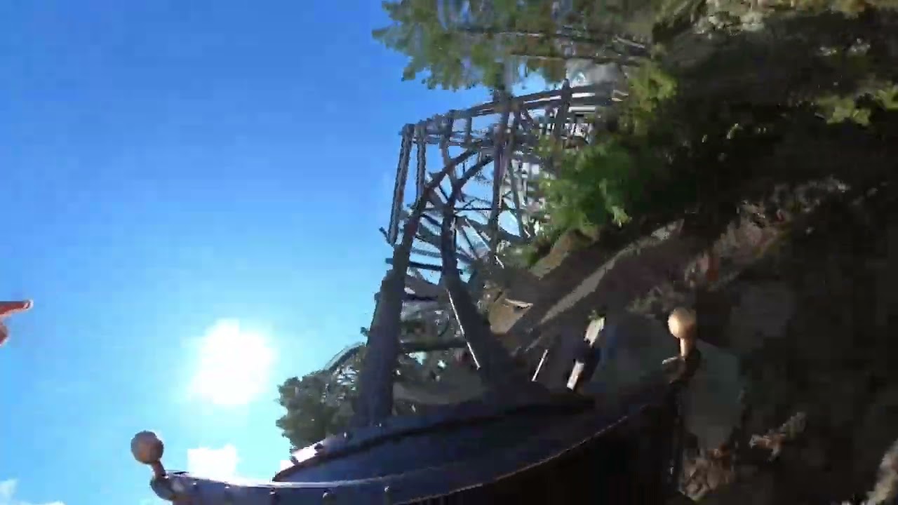 Wildfire at Kolm&aring;rden Front Row On Ride POV