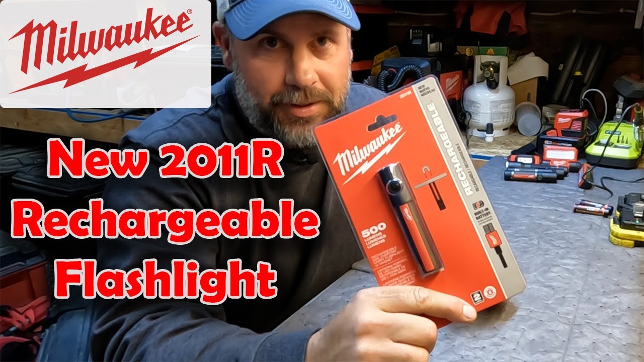 Milwaukee 2011R Every Day Carry, 500 Lumen, Rechargeable Flashlight