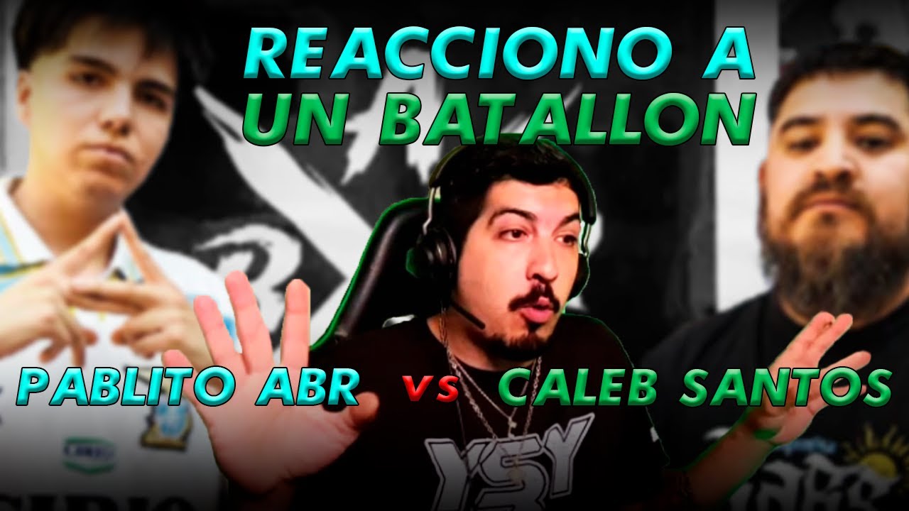 PABLITO ABR - CALEB SANTOS - REACCION ABR 