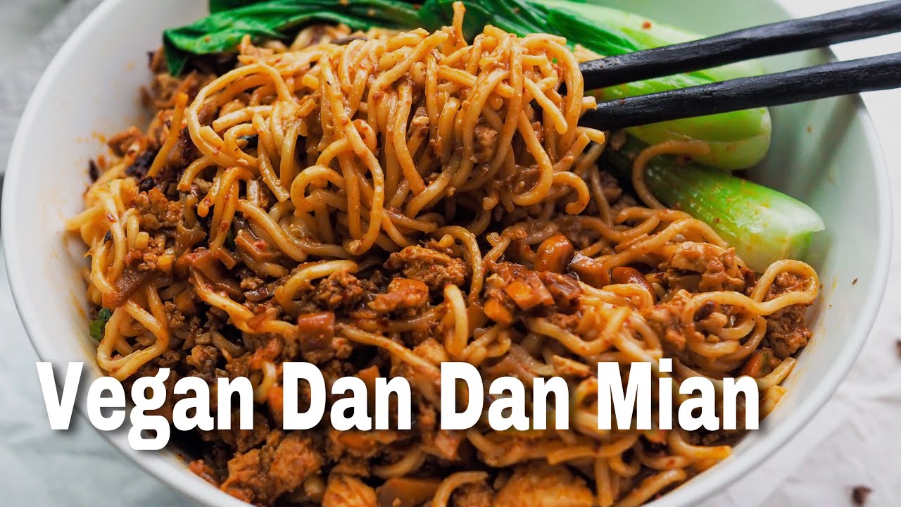 How to make Vegan Dan Dan Noodles | 担担面 | Easy step by step tutorial