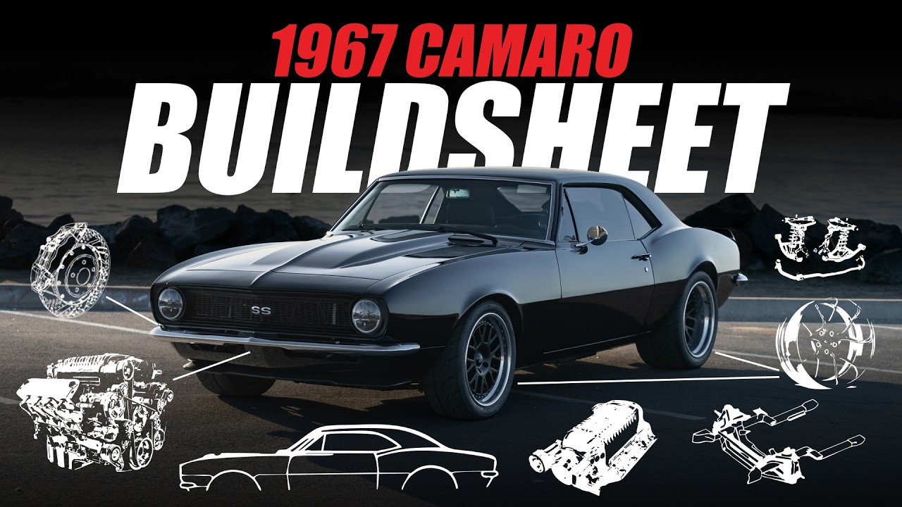 730HP ON TAP - 1967 Supercharged LSX Camaro RestoMod BUILD DETAILS