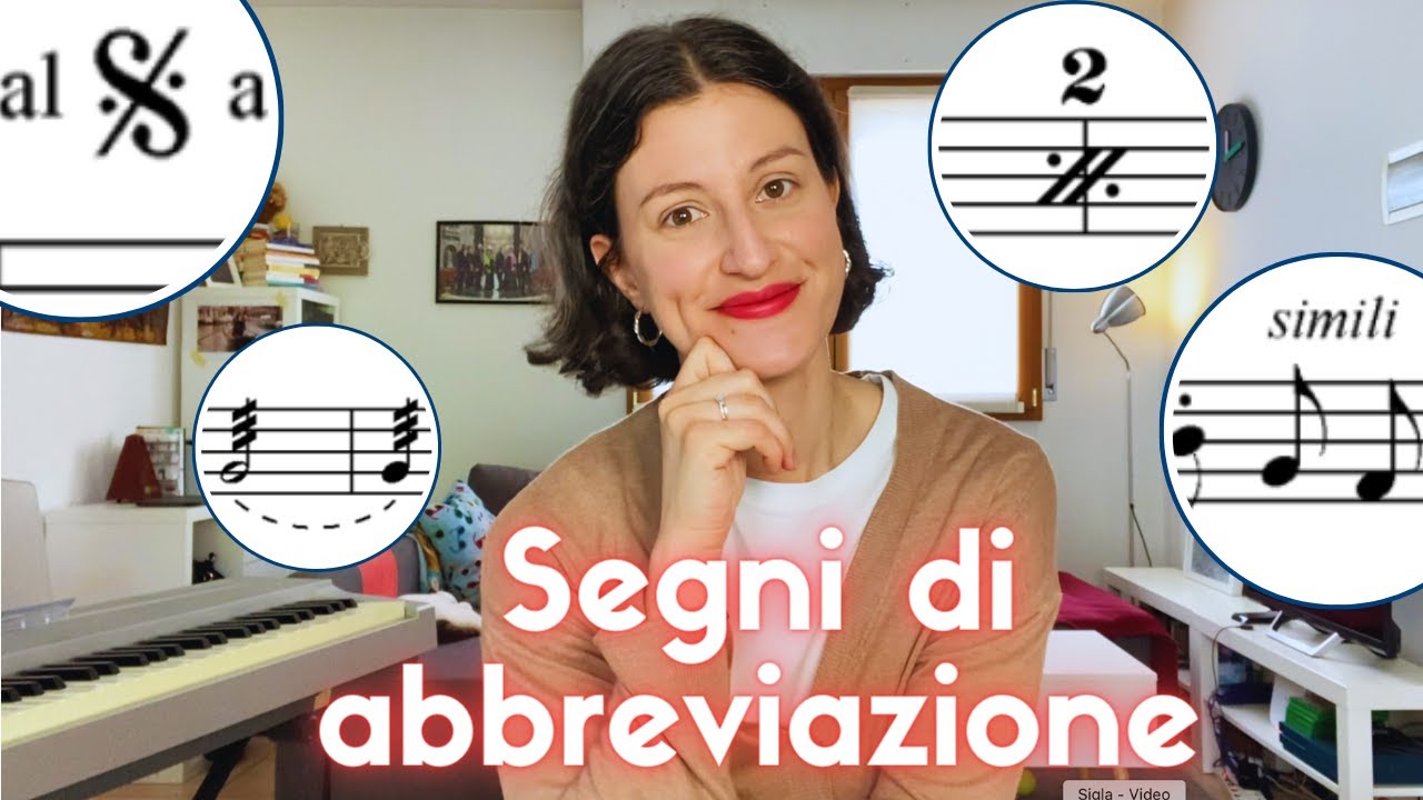 SIMBOLI MUSICALI “STRANI”: te li spiego! - PRIMA PARTE: Abbreviazioni