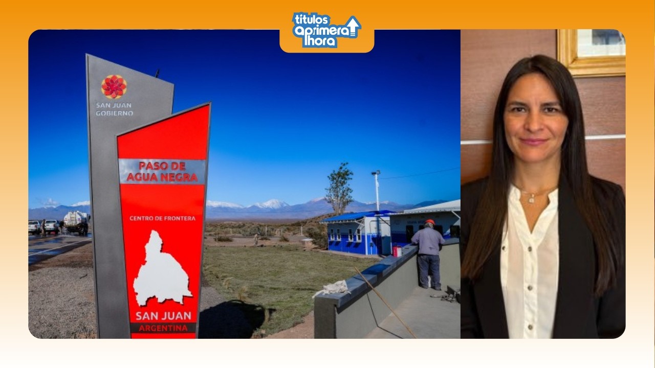 Claudia Sarmiento realizó un balance institucional sobre el Paso de Agua Negra