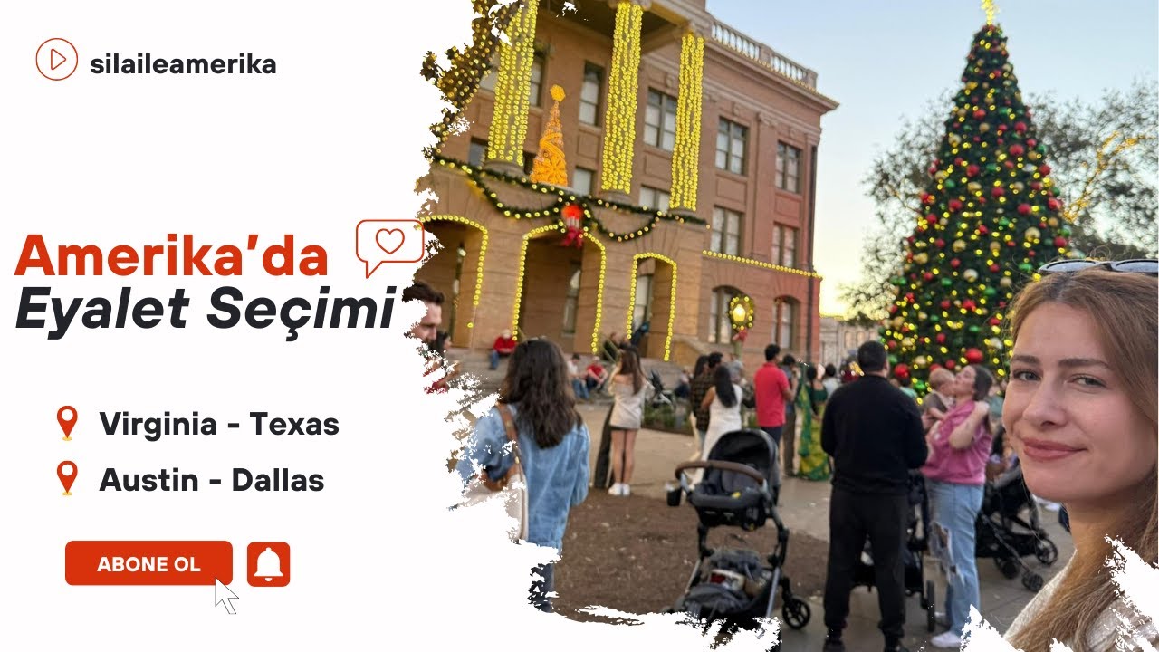 Amerika'da Eyalet Seçimi | Virginia -Texas , Austin- Dallas Karşılaştırması