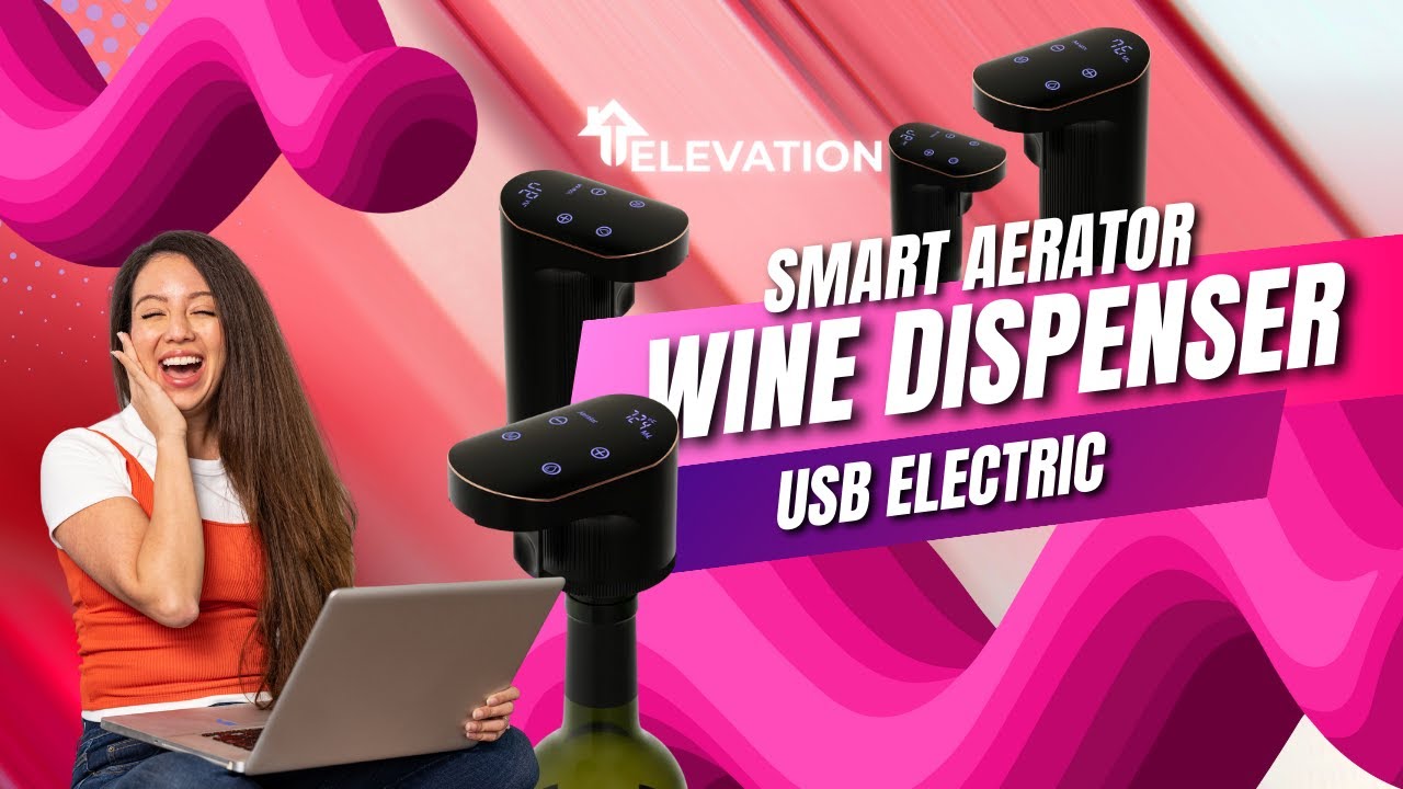 Electric Wine Dispenser & Smart Aerato