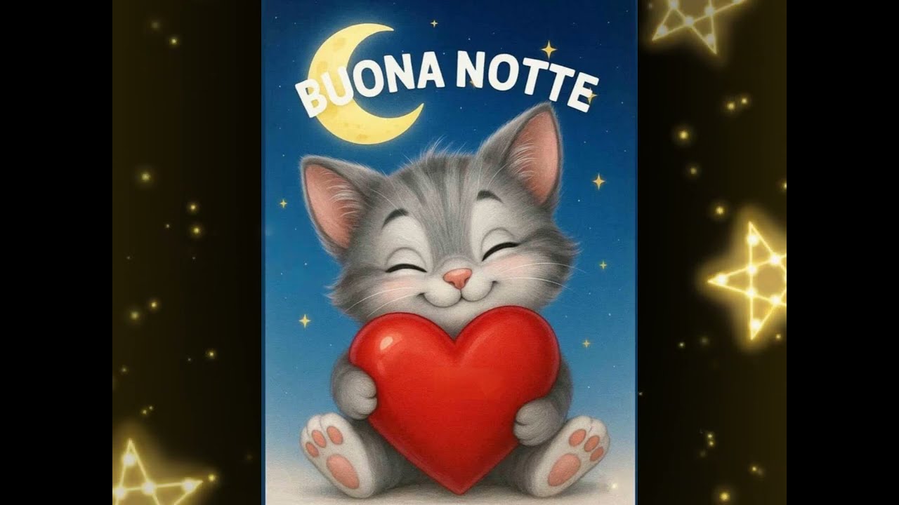 Buonanotte e sogni d'oro a domani 