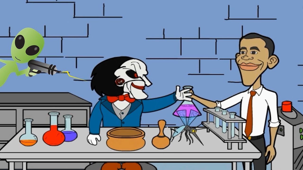 Obama & Pigsaw versus Aliens: Derrotando a los alienígenas