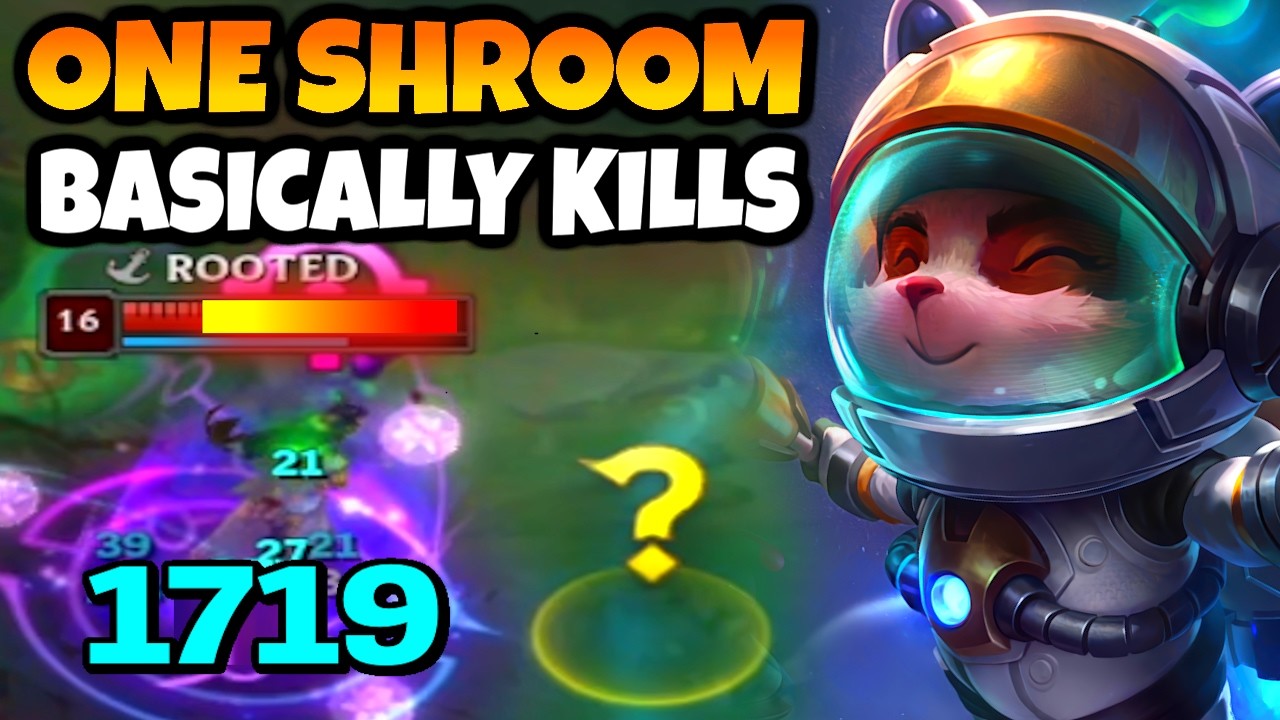 How to Shroom Teemo and nearly 100 to 0 with ONE SHROOM