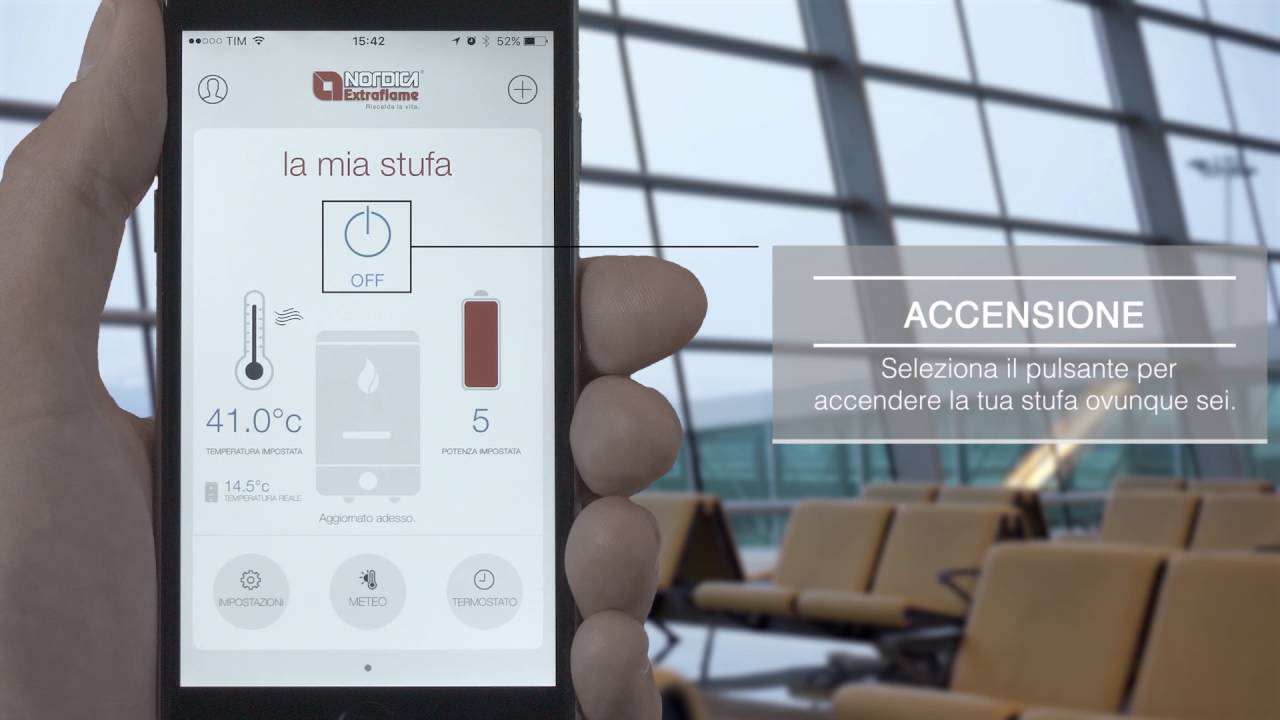 Total Control, la nuova app per la tua stufa a pellet La Nordica-Extraflame