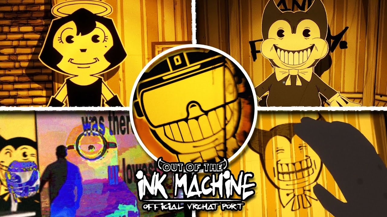 Out of the Ink Machine in VR Chat [OFFICIAL] | Full Gameplay & Secrets + Alpha Filter | BATIM Mod