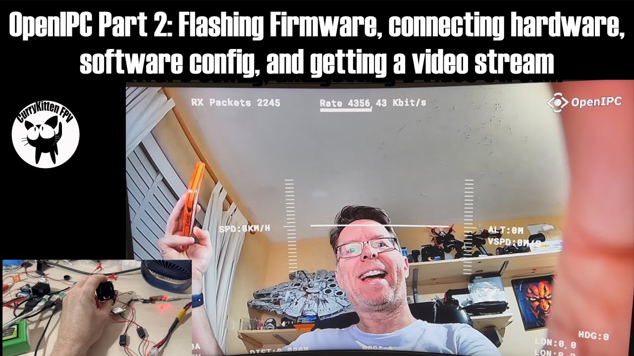 The OpenIPC build part 2: Flashing firmware and getting the video stream working
