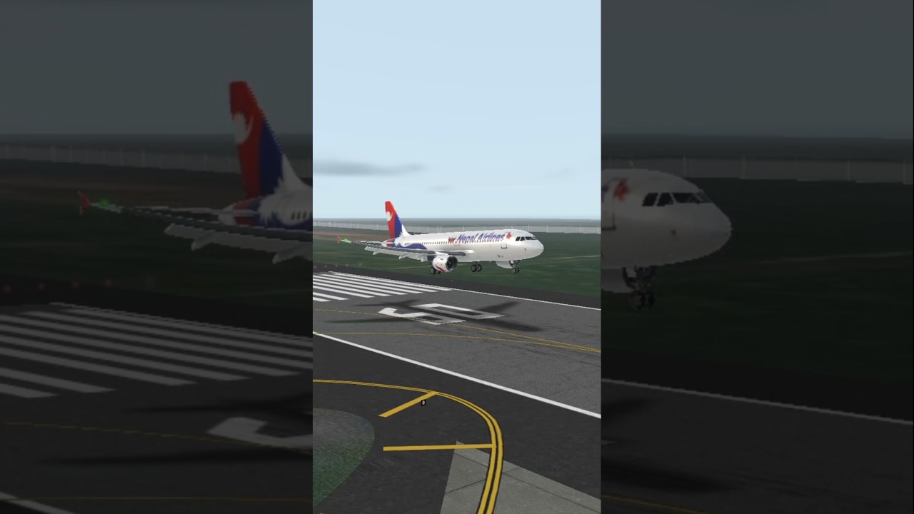 Самолет Nepal Airlines A320-200 приземлился в Дели (VIDP) в RFS 