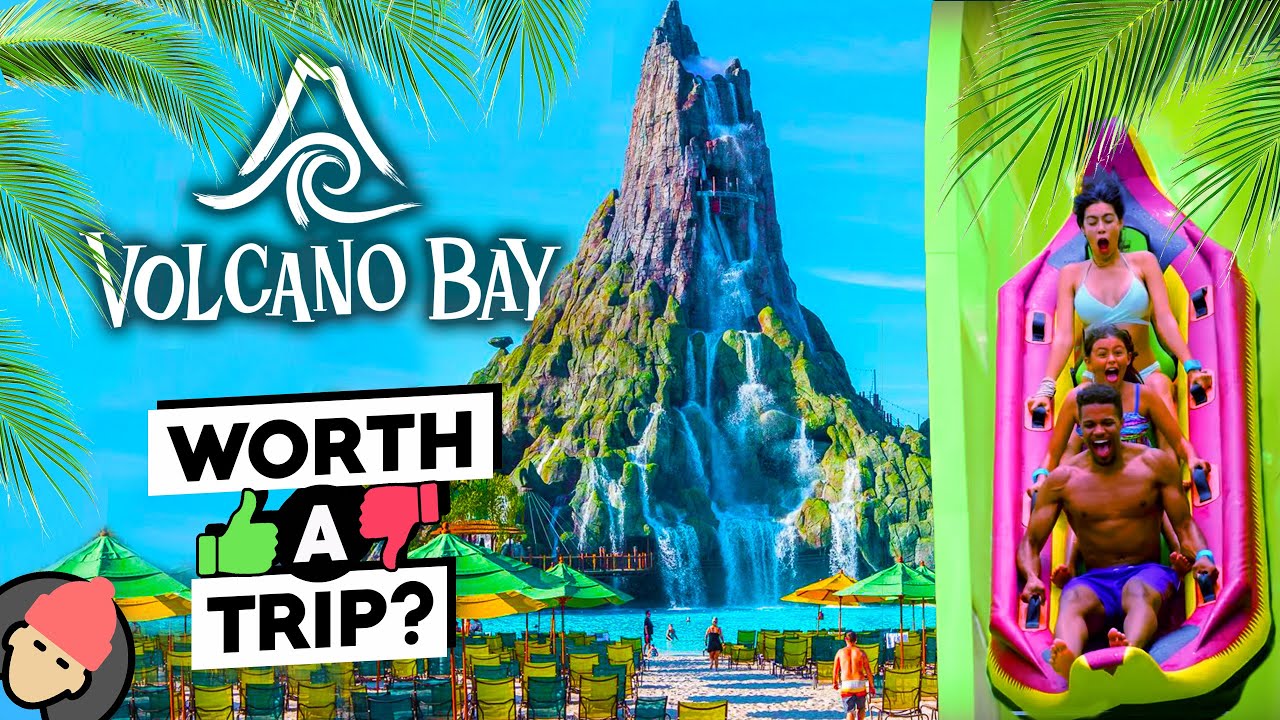 Volcano Bay FULL TOUR & REVIEW | Ride POVs | Worth a Trip?