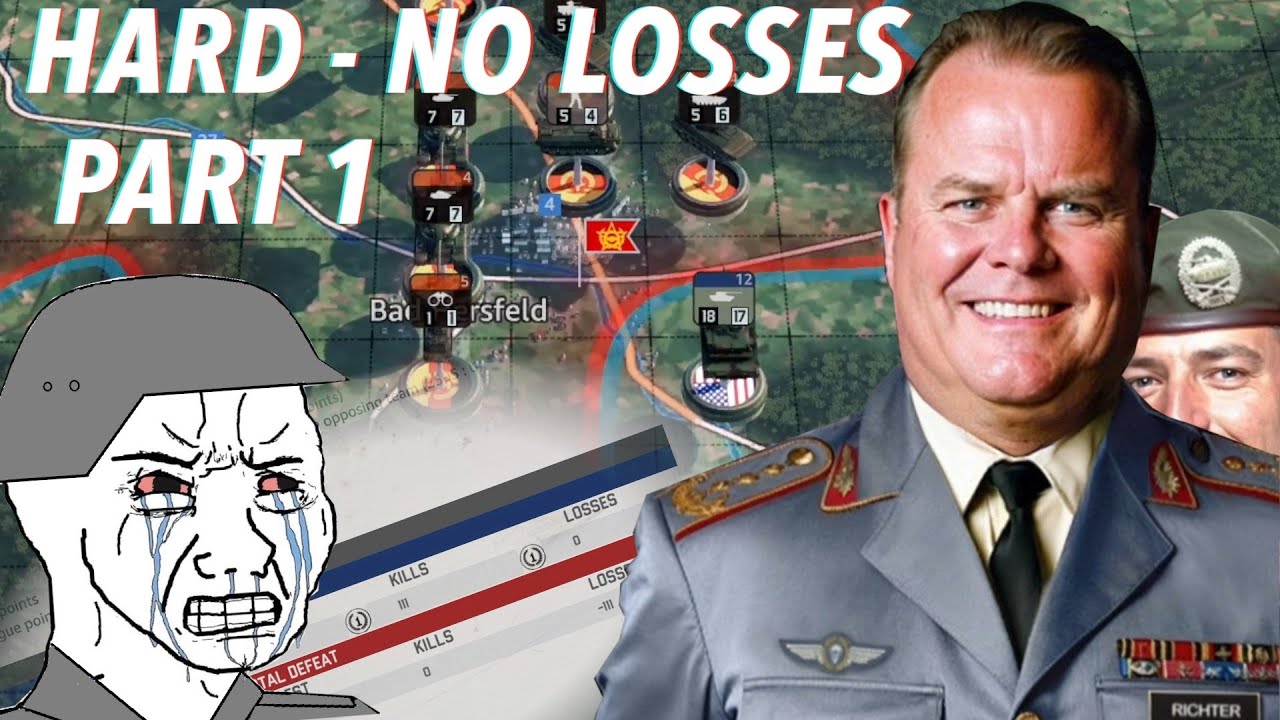 WARNO: Army General - NATO campaign part 1 - HARD / No Losses challenge