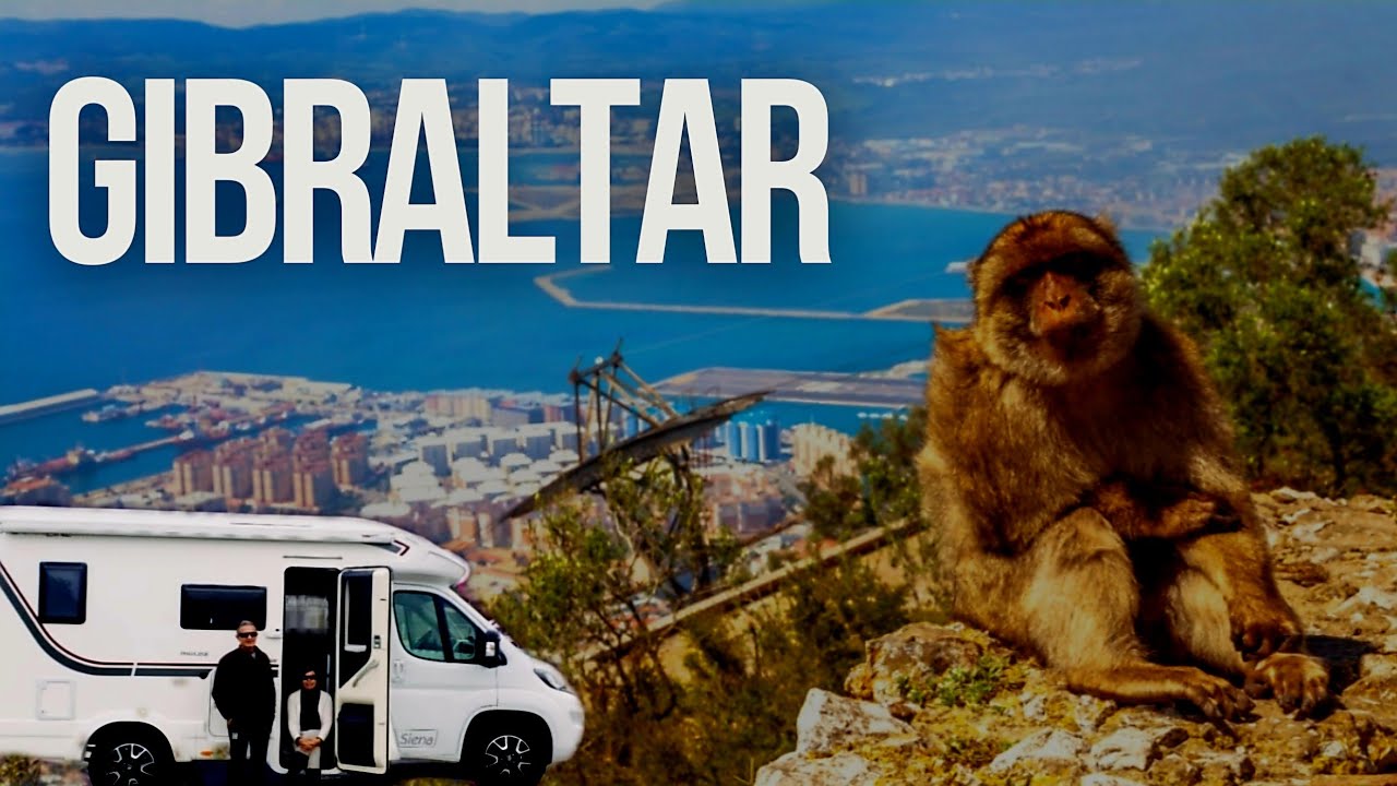 🛑 GUÍA DE VIAJE por GIBRALTAR ‼️CIUDAD PECULIAR‼️ Qué Ver y Hacer 👉Área de AUTOCARAVANAS