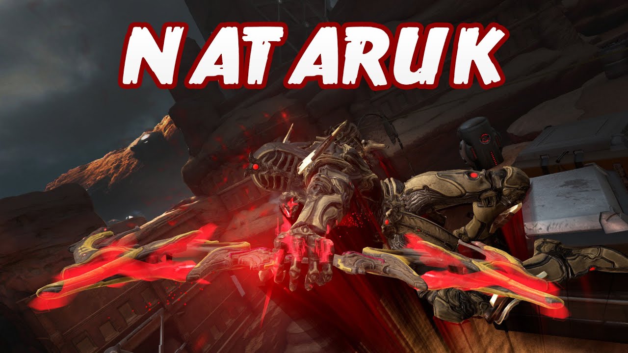 Nataruk level cap disruption No Deaths, No Riven w/ comments | Warframe