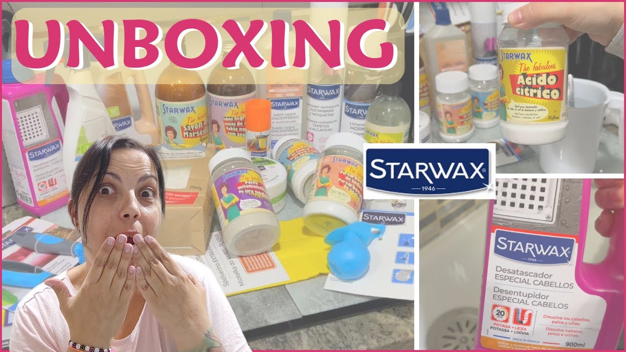 ✅Nuevos productos de STARWAX + receta limpiador para la CAL😍👌