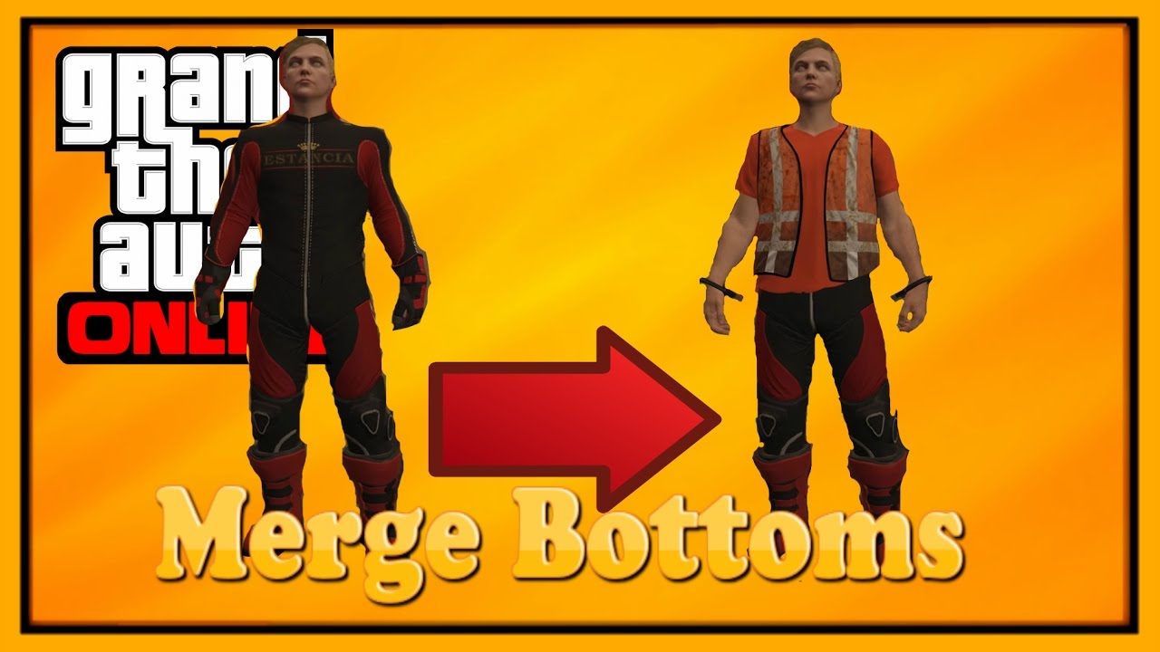 GTA Online | *Patched* Merge Pants Glitch (Transfer Any Pants to Any Outfit)