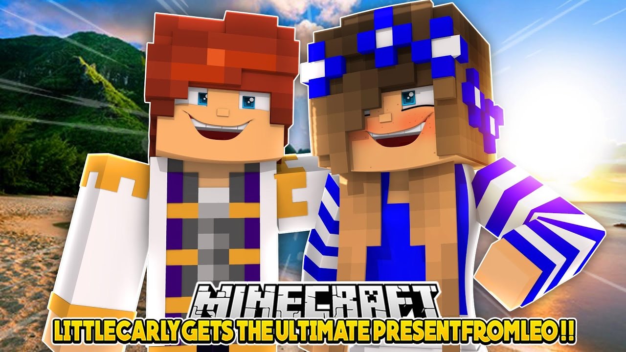 THE PERFECT SURPRISE FOR MY GIRLFRIEND LITTLE CARLY! Minecraft Custom Modded Roleplay | w/Raven