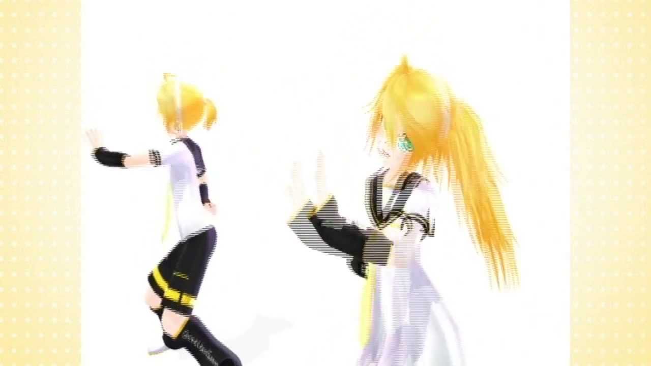 【鏡音レン・レンカ】Sweetiex2【MMD-test】