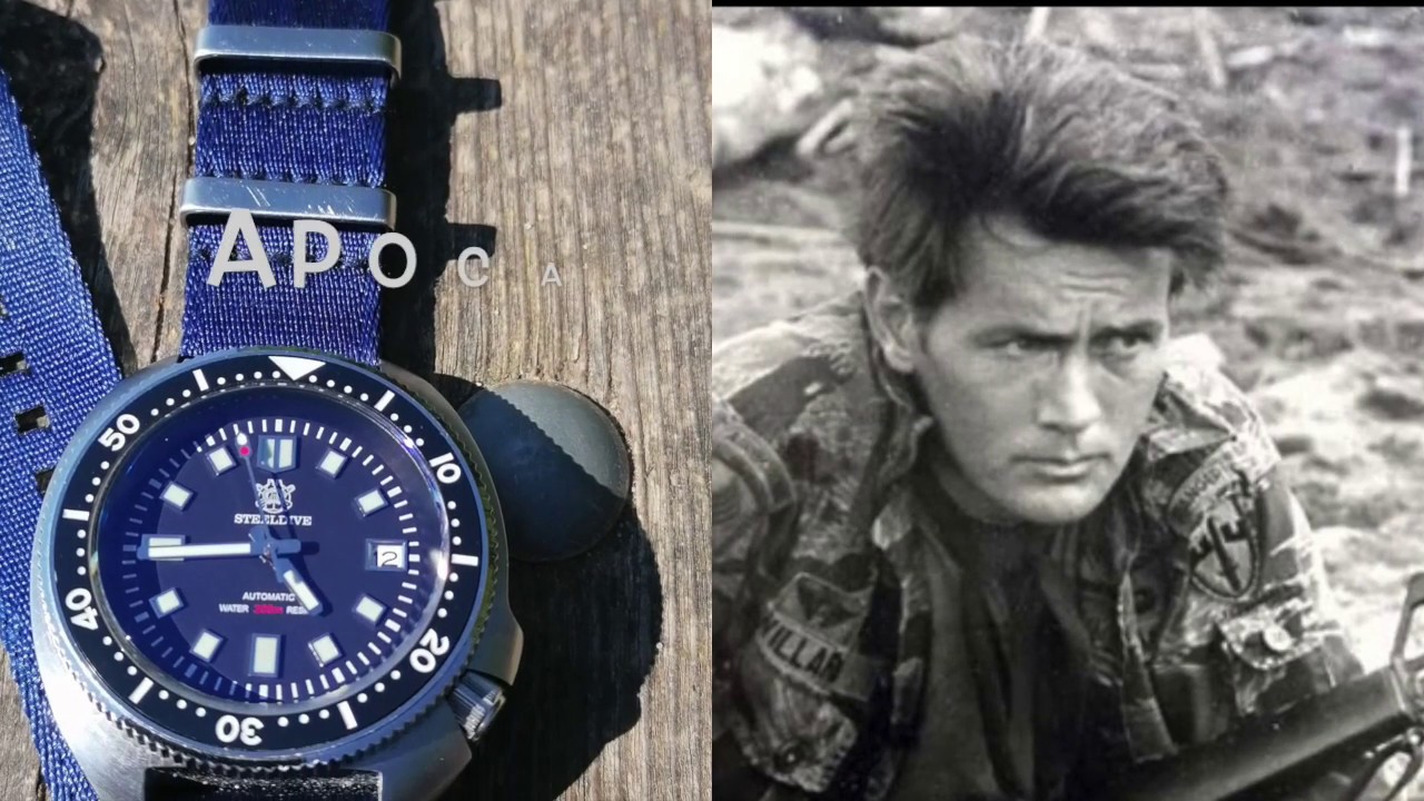 apocalypse now cap willard watch by Steeldive