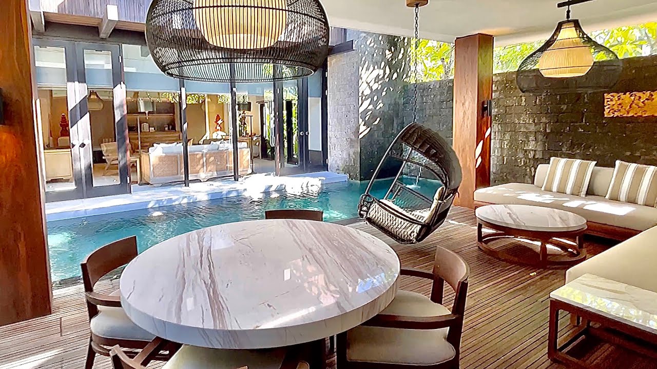 MENGINAP Di APURVA KEMPINSKI NUSA DUA BALI - Part 1 /4 ONE BEDROOM VILLA - LOUNGE Reception REVIEW