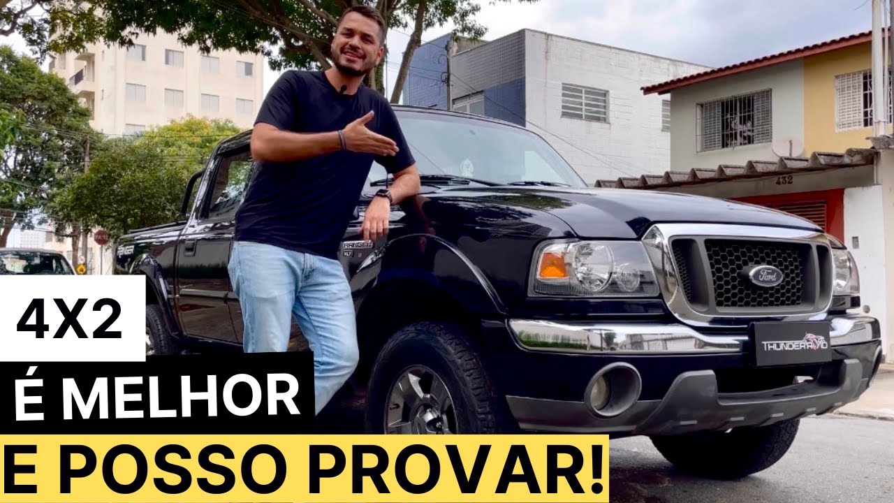 Ford Ranger 2.3 XLT 4x2 2008 - TRAÇÃO TRASEIRA É BRUTAL!