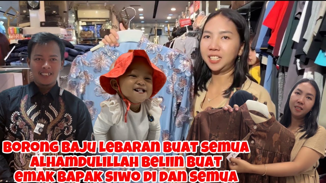 BEGINI SUASANA KOTA BLITAR‼️BORONG BAJU LEBARAN BUAT SEMUANYA
